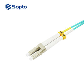 2 Core Sc Apc Fiber Optic Patch Cords High Dense Connection 2.0mm Diameter
